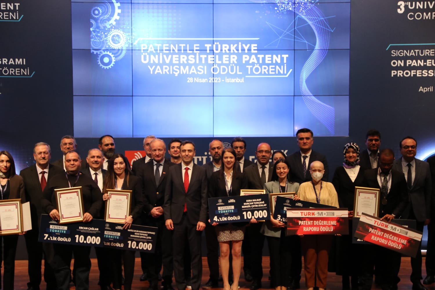 ‘Patentle Türkiye 3. Üniversiteler Patent Yarışması Ödülleri Sahiplerini Buldu