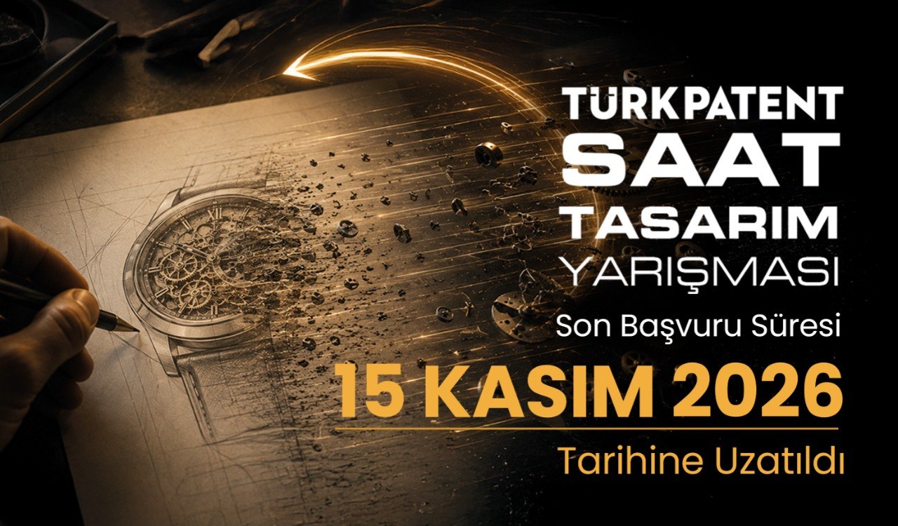 TÜRKPATENT Saat Tasarım Yarışması Başvuruları 15 Kasım’a Kadar Uzatıldı!
