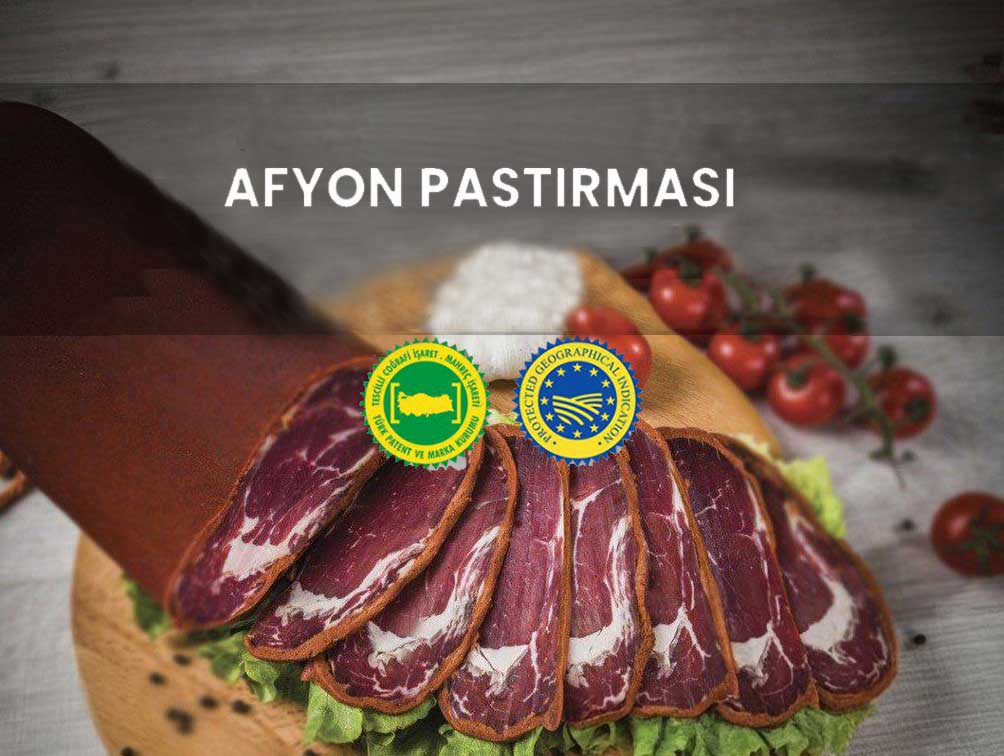 Afyon Pastırması (Pastrami) Registered in the EU