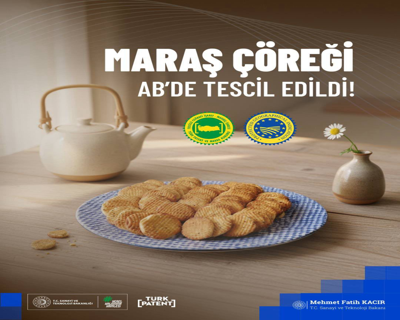 Maraş Çöreği Avrupa Birliği'nde Tescillendi